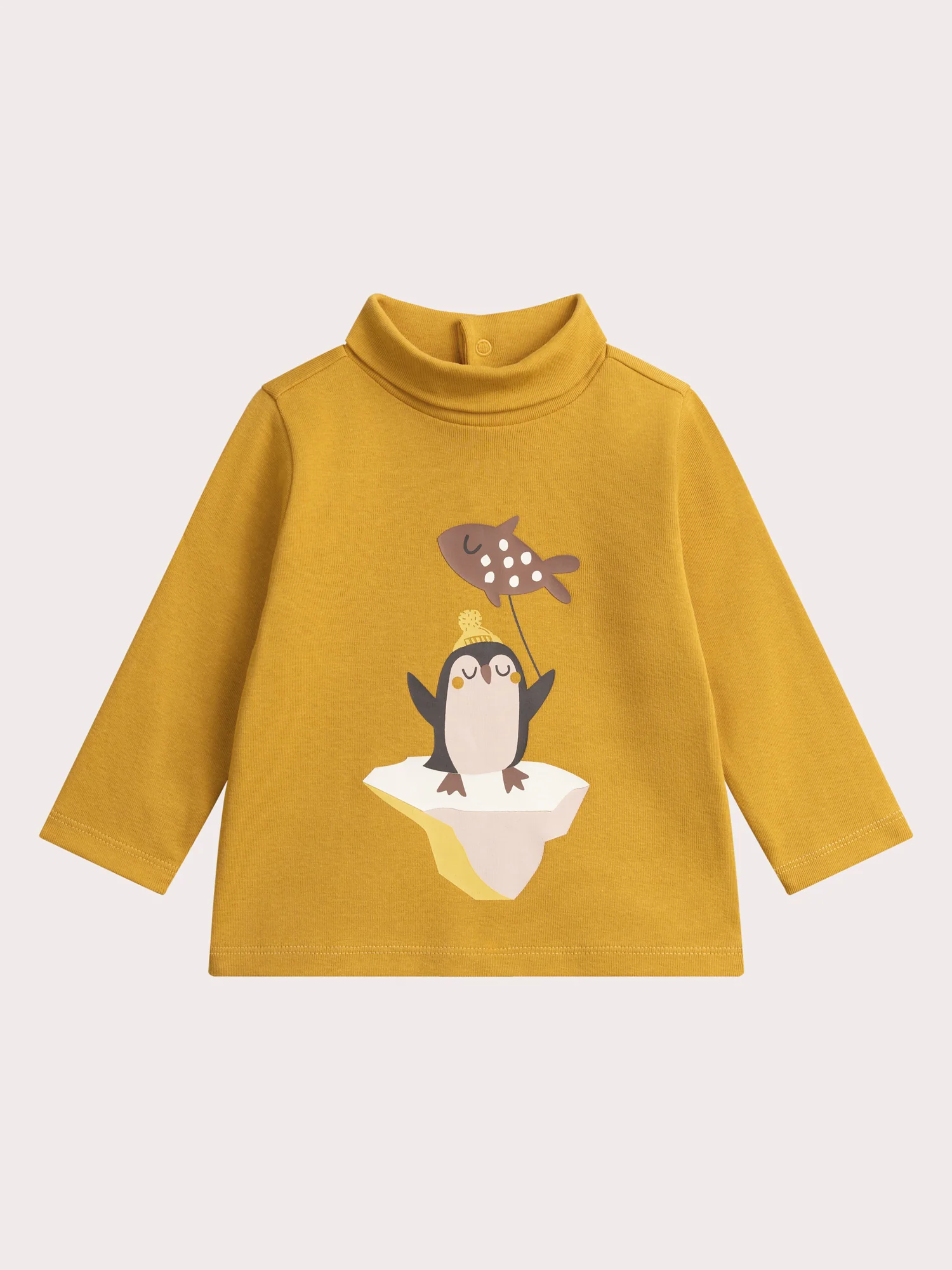 Sous-pull à animation pingouin pour bébé garçon