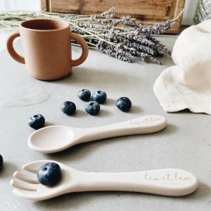 Silicone Spoon, small, Beige