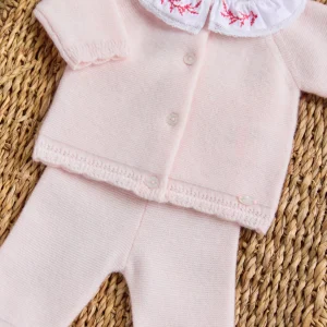Ensemble col volanté babygirl Tartine et chocolat H25