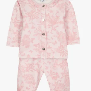 Ensemble de jogging imprimé Toile de Jouy babygirl Tartine et Chocolat E26
