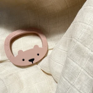 Small Bear Teether, Rosewood