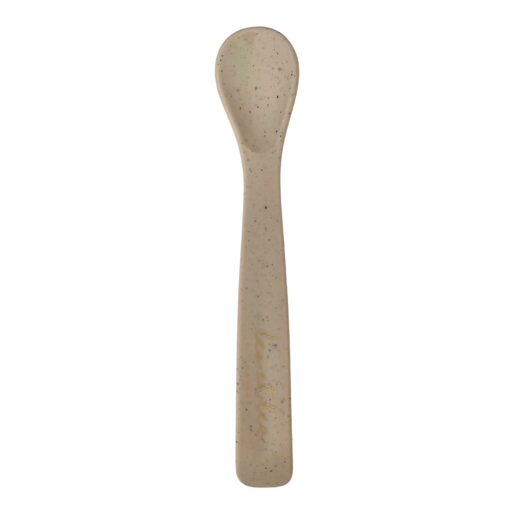 Silicone Spoon, Shell Collection, Beige