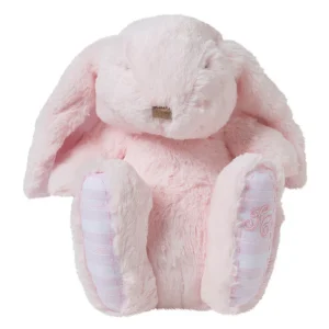 Augustin le lapin rose pâle 25 cm Tartine et Chocolat