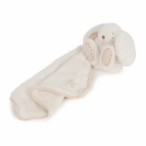 Doudou Augustin le Lapin Tartine et Chocolat crème 12cm