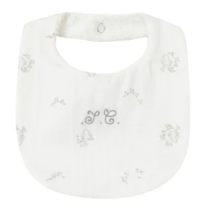 Bavoir Petit Augustin nacre- Tartine et Chocolat