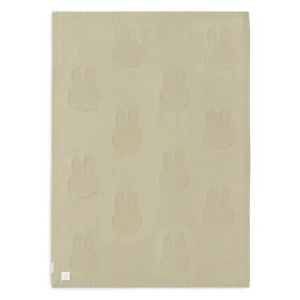 Couverture tricot - Miffy olive green - PROMO