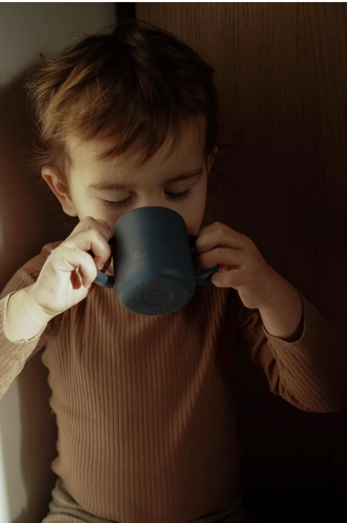 Silicone Cup, Deep Blue