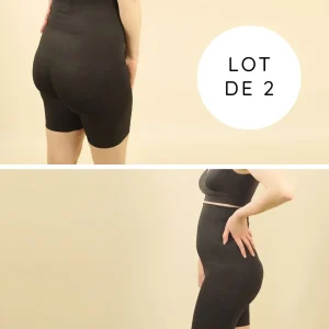 Lot de 2 - Short Gainant Postnatal